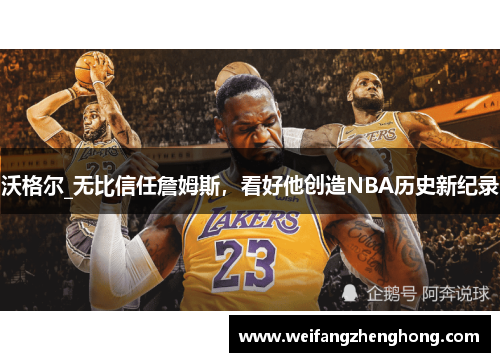 沃格尔_无比信任詹姆斯，看好他创造NBA历史新纪录